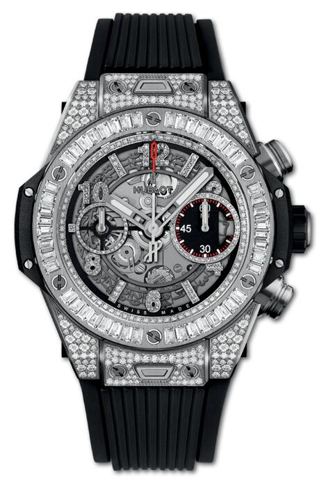 Luxury Hublot Big Bang Unico 42 mm Titanium Jewelery 441.NX.1170.RX.0904 replicas watches
